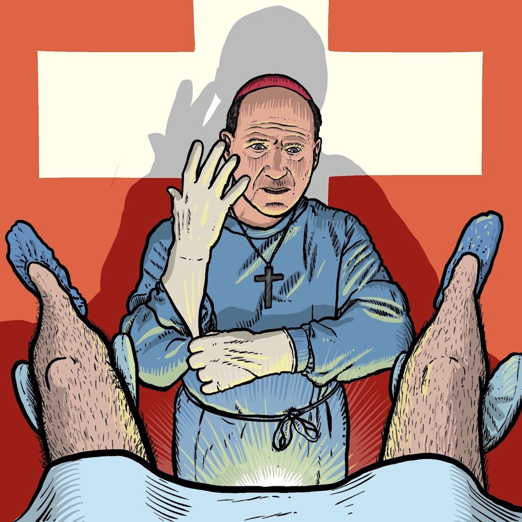 Conclave art by Fraser Geesin https://www.frasergeesin.com