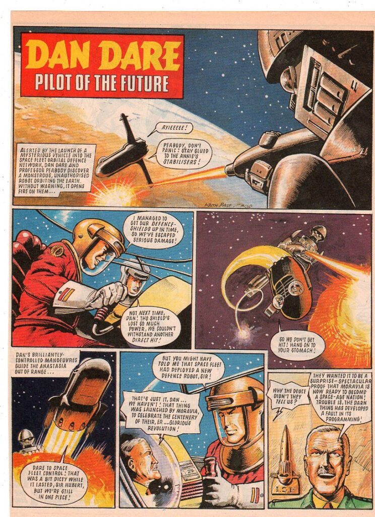 "Dan Dare" by Keith Page