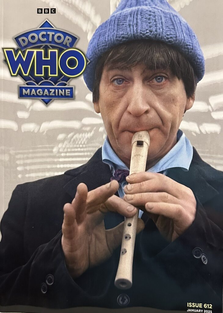 Doctor Who Magazine 612 - subscribers cover featuring Patrick Troughton
