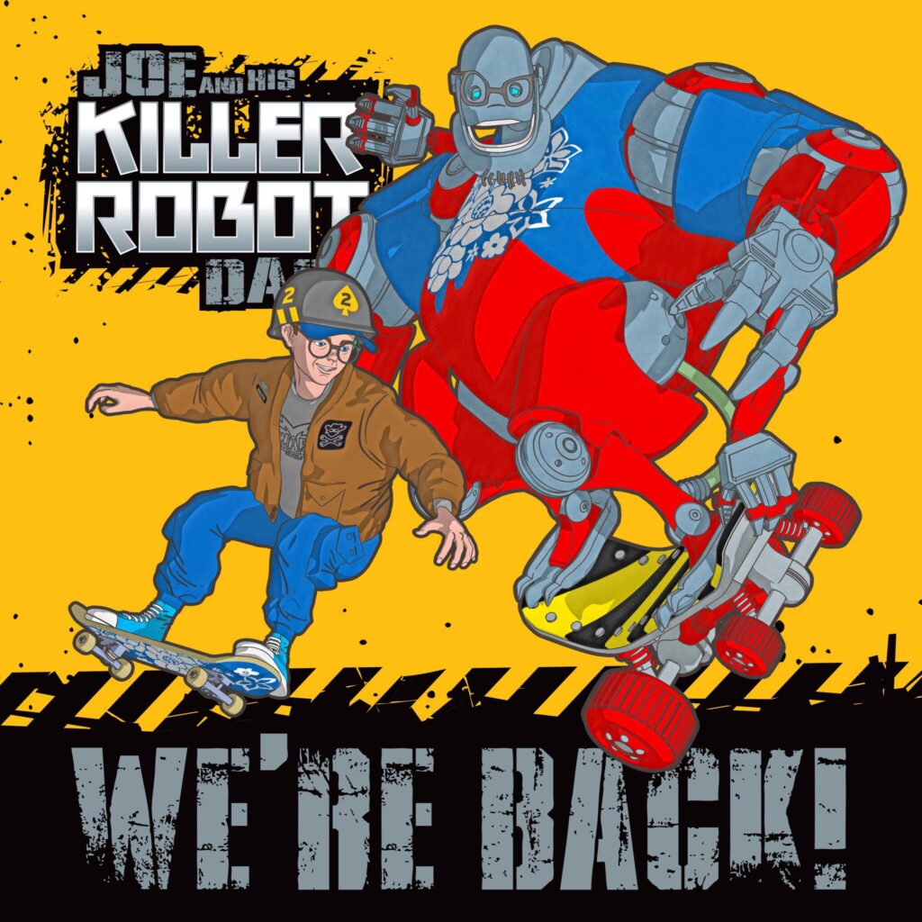Joe and His Killer Robot Dad - art by Mick McMahon