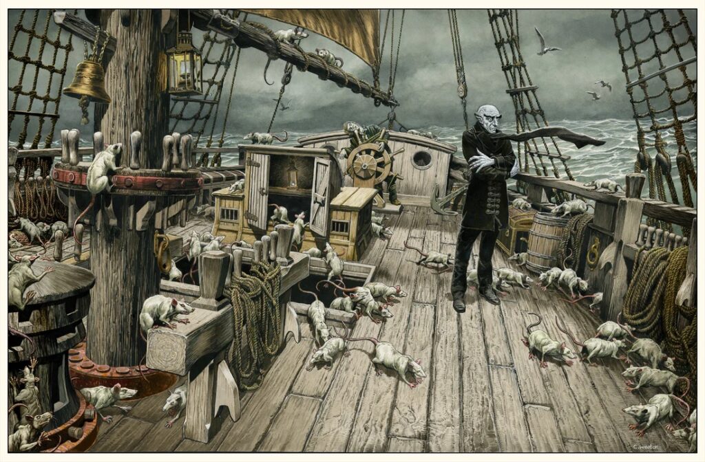 Nosferatu’s The Ship of Death by Chris Weston - Art Print