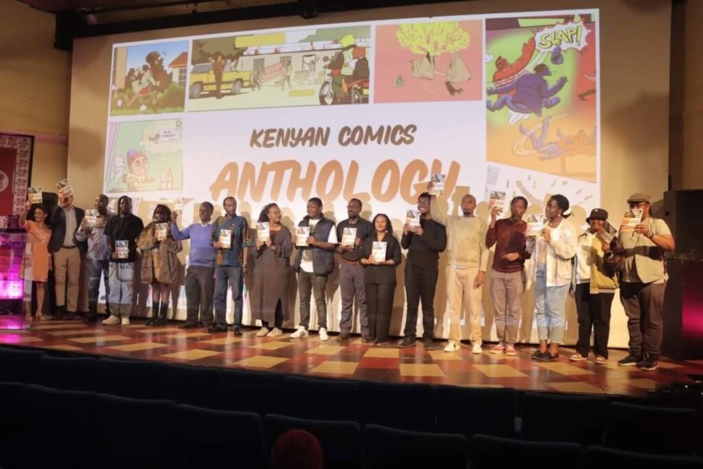 Kenyan Comics Anthology 2024 Launch in Nairobi in November 2024. Photo: Steenie Njoroge