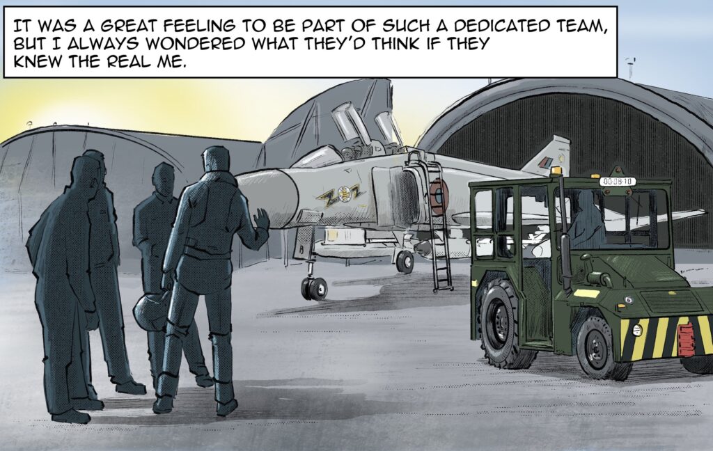 Coming Home issue 2 (Re-Live, 2025) - The Navigator, art by Ria Grix