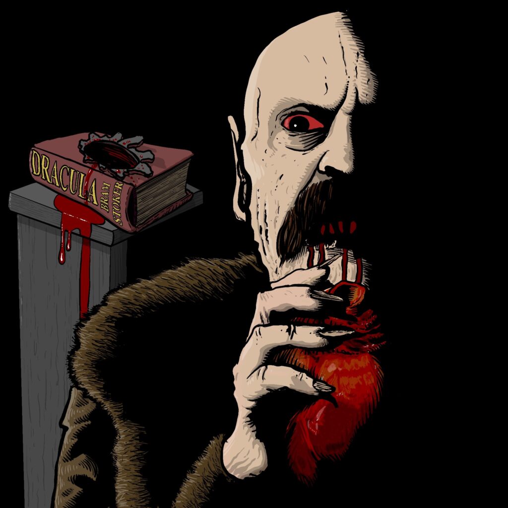 Nosferatu (2024) - Illustration by Fraser Geesin