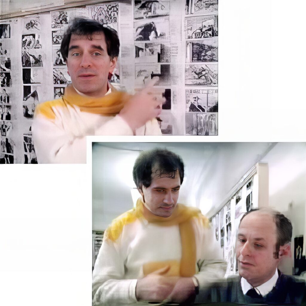 Children's TV legend Johnny Ball interviewed Martin at work at Elstree on Superman IV: The Quest For Peace in Autumn 1986 for his series on jobs and careers Think It ... Do It!, which aired on BBC1 on 13th March 1987