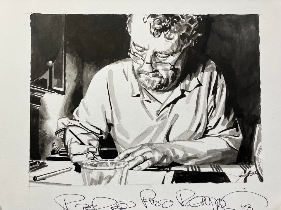 Richard Piers Rayner - Self Portrait 2024