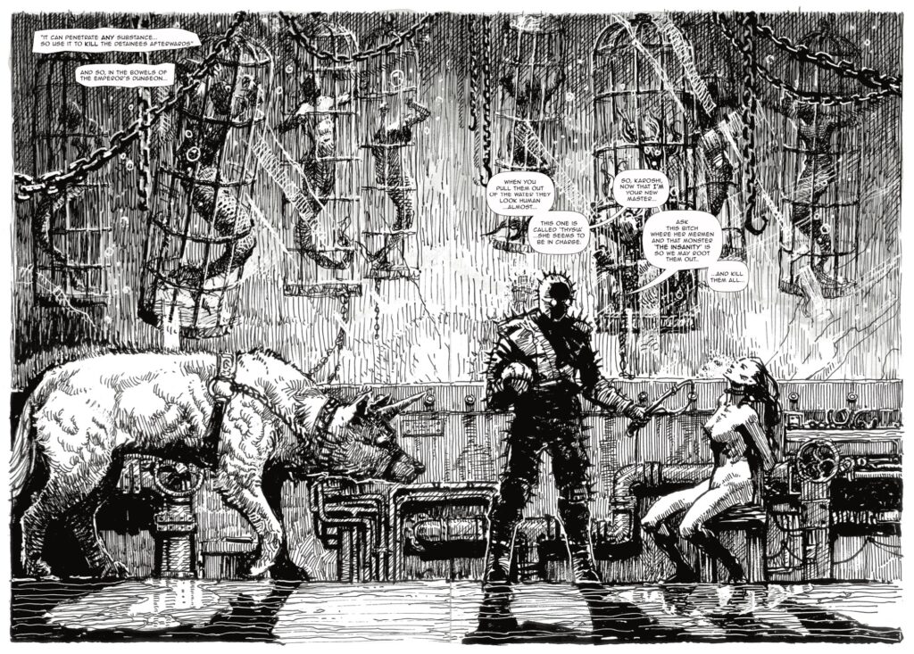 PSYComics' Madness & Monsters  - "Heretics Fork", art by Vu Danh