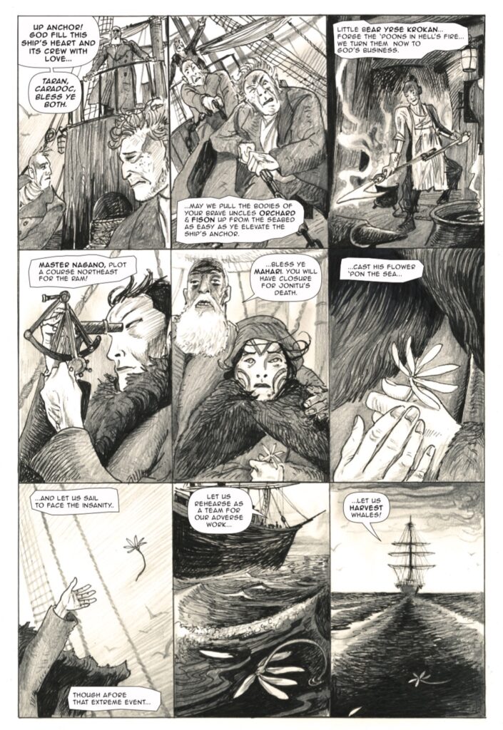 PSYComics' Madness & Monsters - "The Insanity", art by David Hitchcock