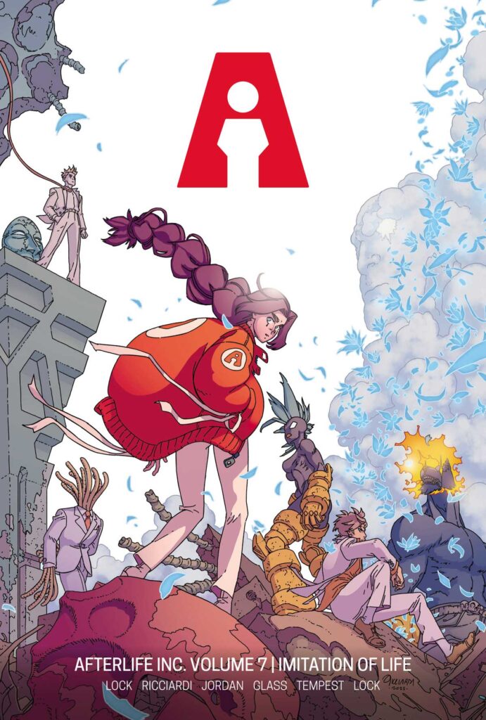 Afterlife Inc. by Jon Lock et al Volume 7 - Book Cover