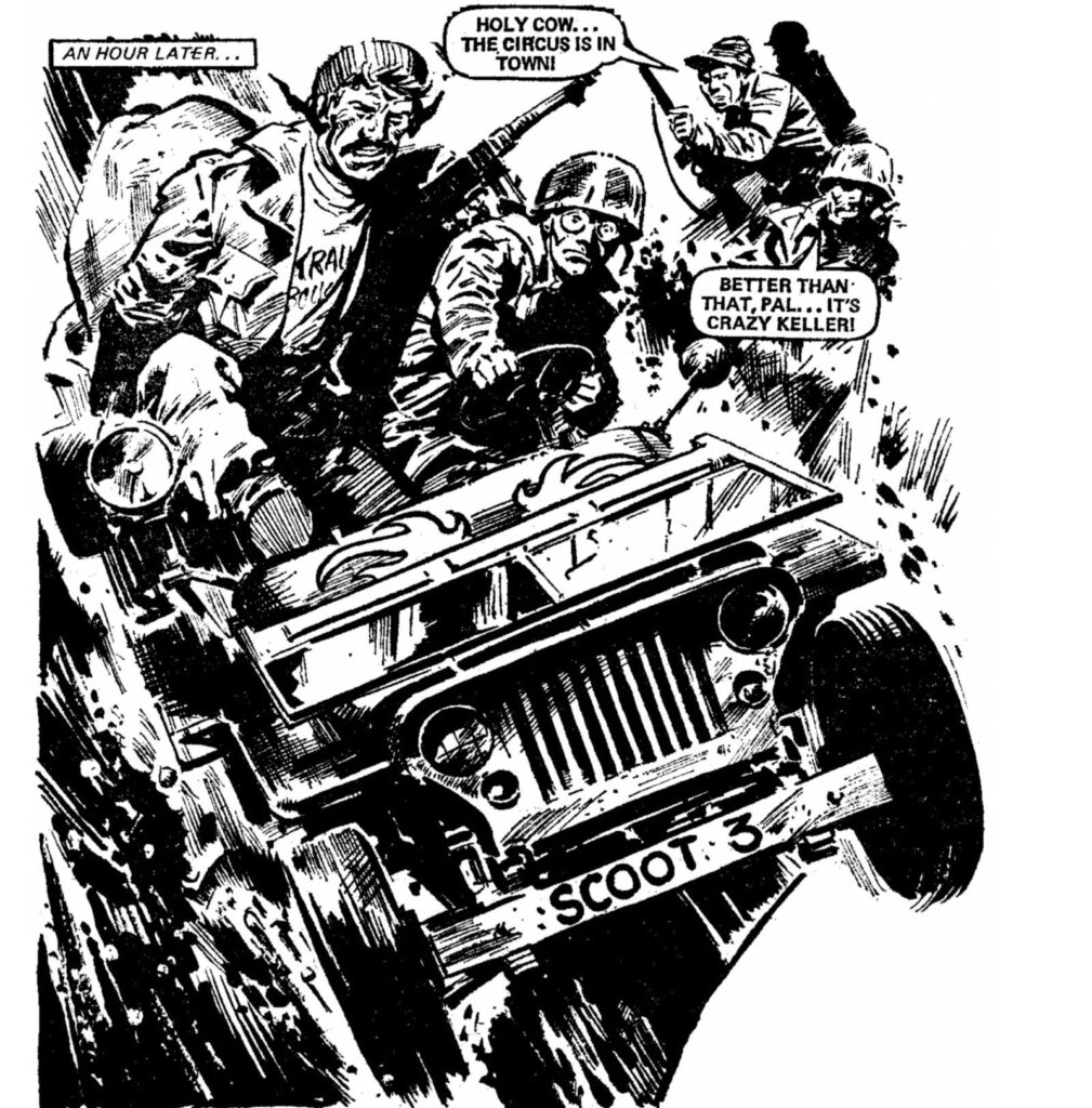 Battling Britons Issue 7 - Crazy Keller © Rebellion Publishing