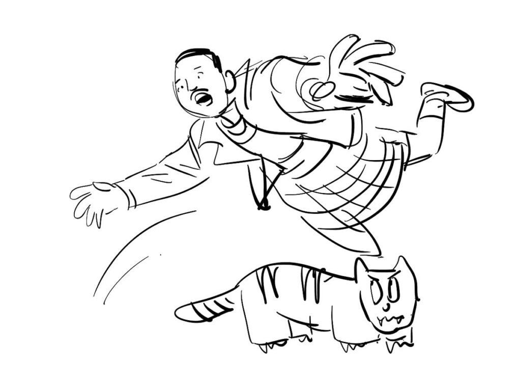 Doctor Who - "Dance 'Til You Drop" Storyboard by Mike Collins