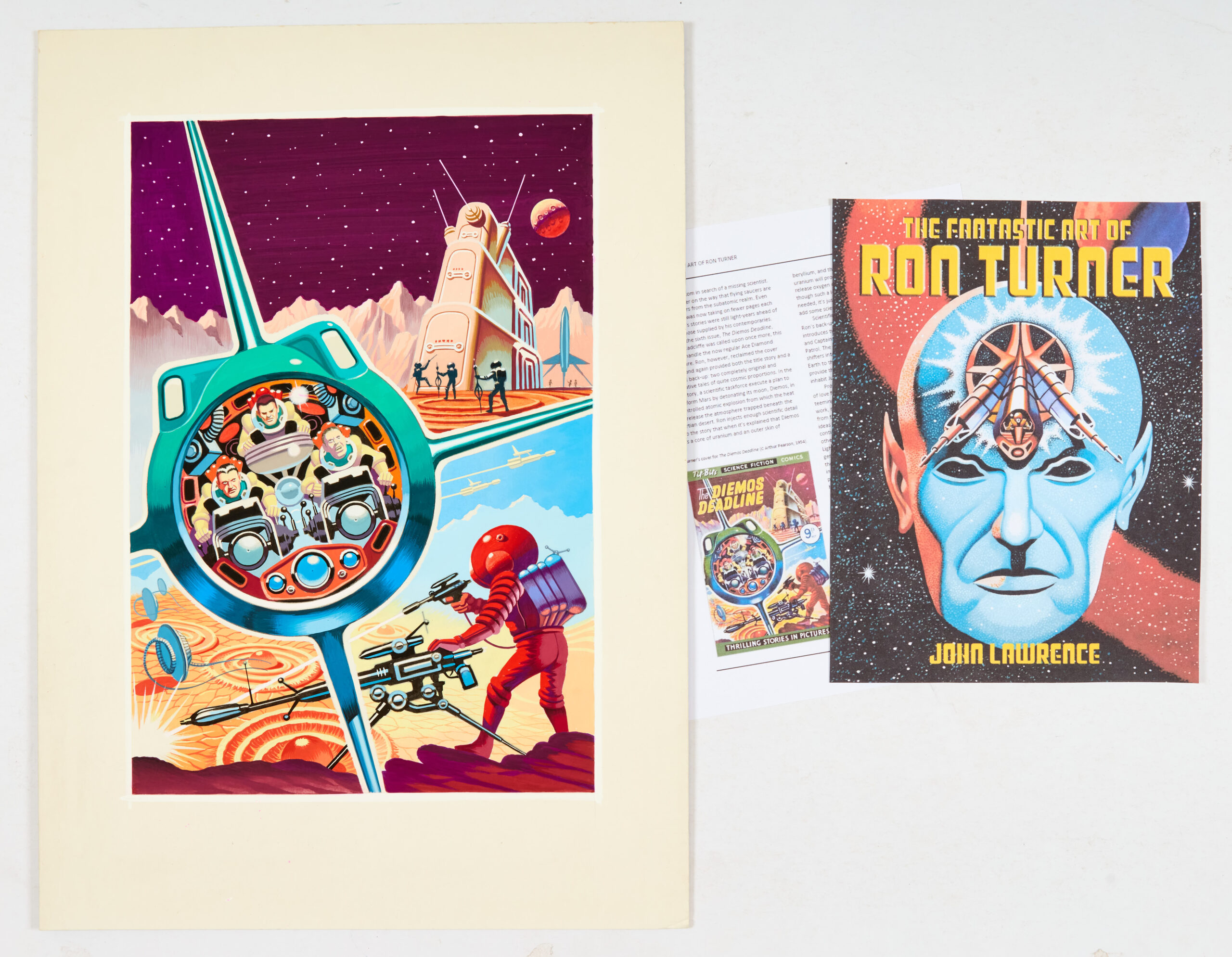 Ron Turner Rapper Ron Turner original art included in latest ComPal comic auction ...