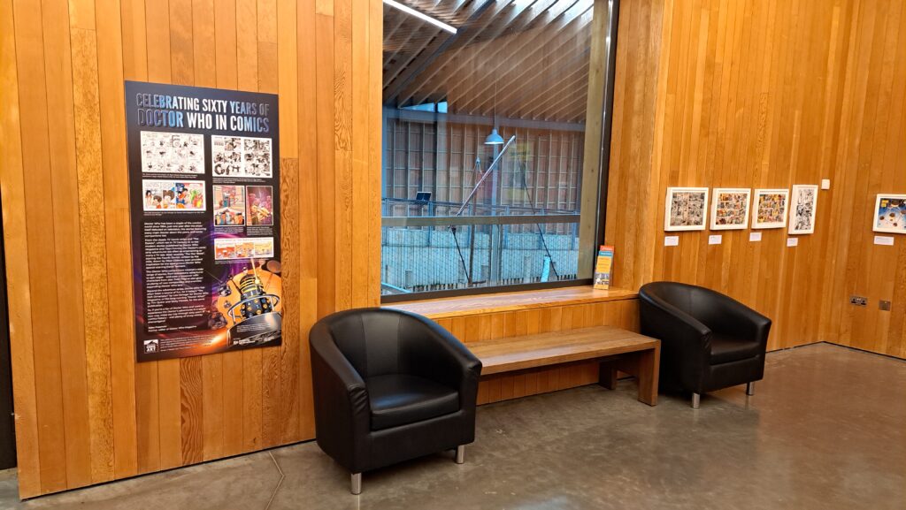 2024 Lakes International Comic Art Festival Doctor Who - Sixty Years in Comics Exhibition