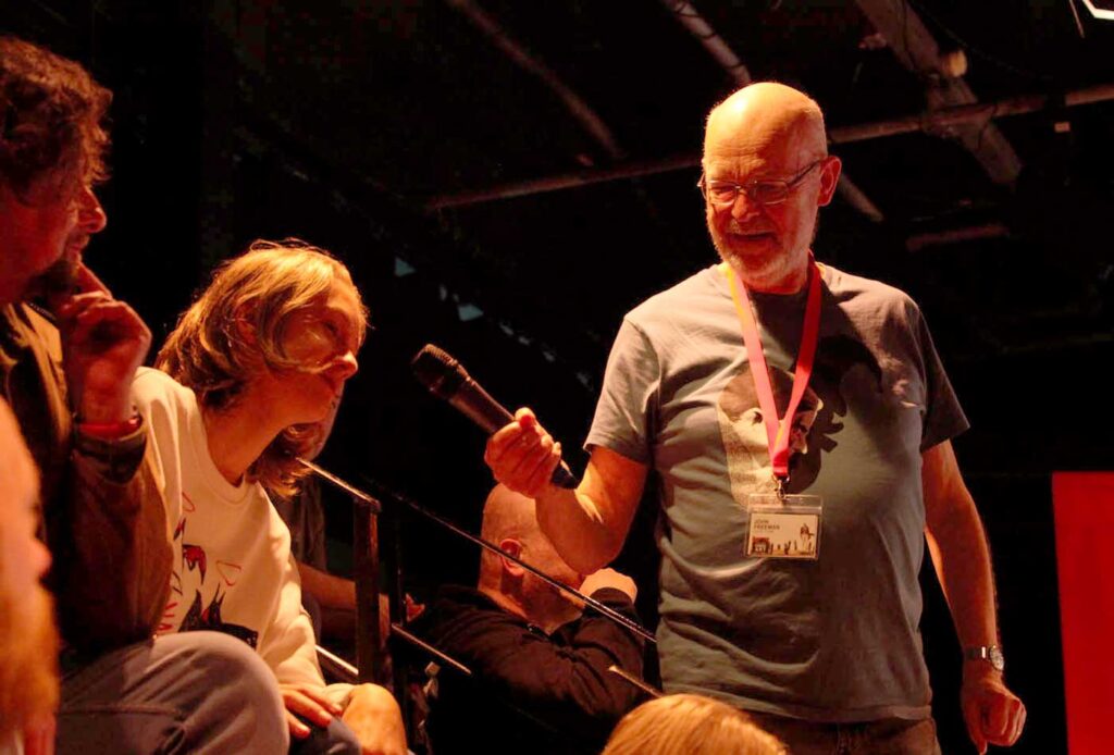 The audience at the Lakes International Comic Art Festival Doctor Who event last year had plenty of ideas to make the planned story sparkle!