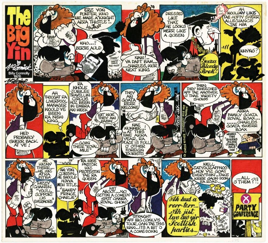The Big Yin by Billy Connolly and Malky McCormick