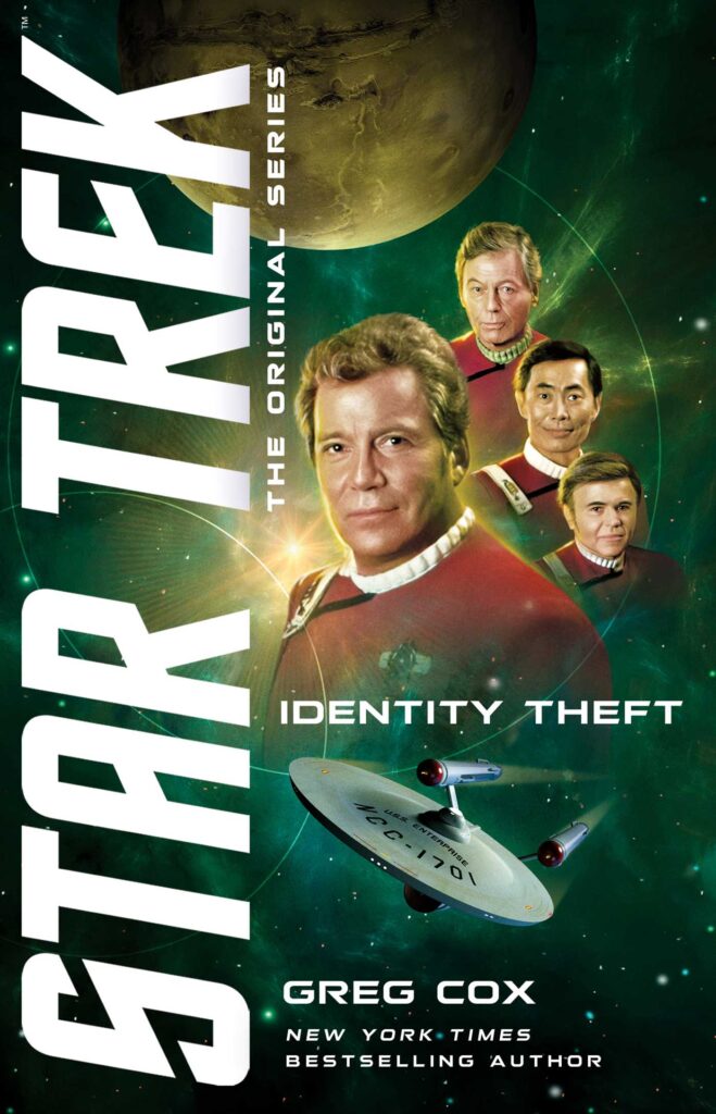 Identity Theft (Star Trek: The Original Series) by Greg Cox - Cover