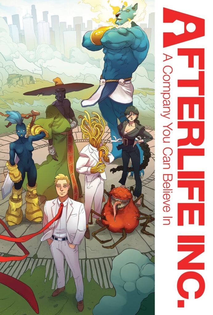 Afterlife Inc. by Jon Lock et al - Poster