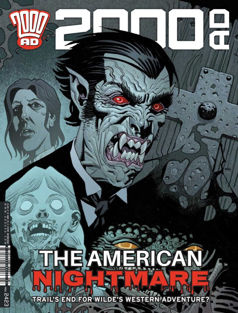200AD Prog 2423 - Cover by Tiernen Trevallion