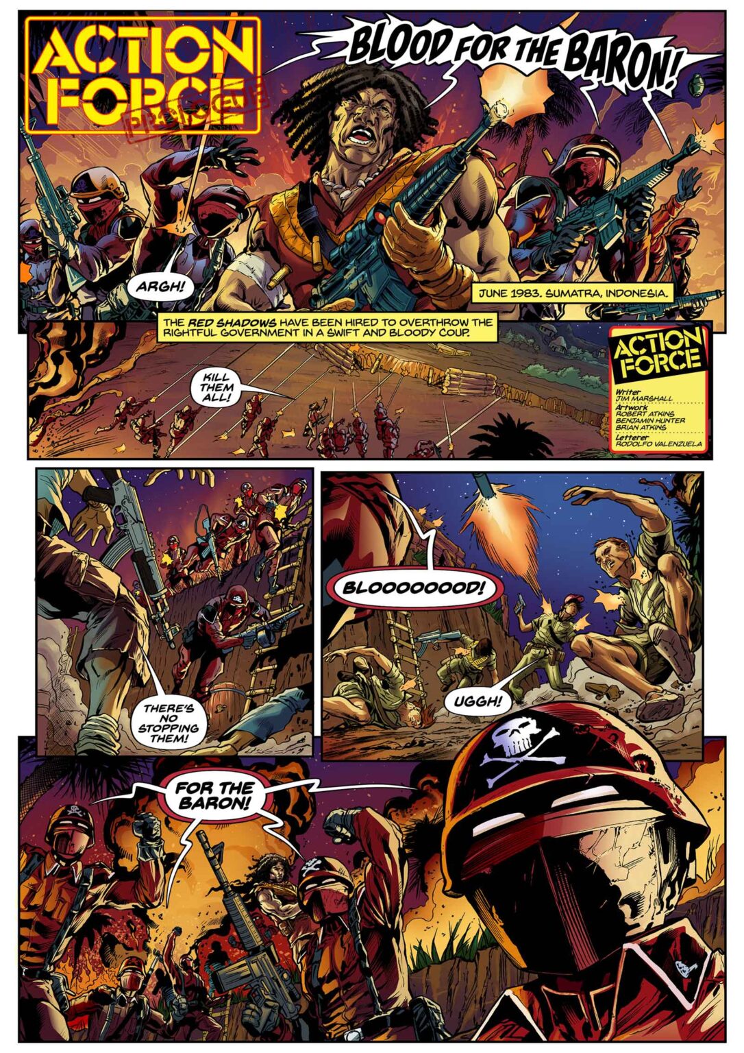 Creating Comics: An Interview with Writer and Action Force fan Jim ...