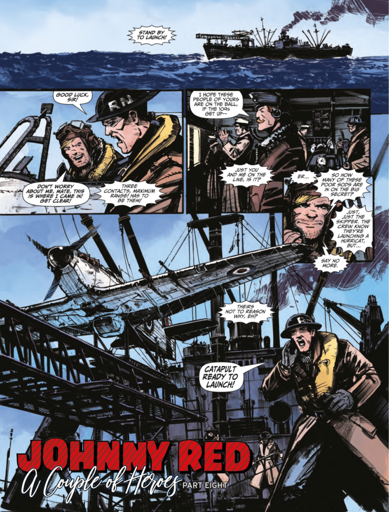 Battle Action #8 (2024 Series) - Johnny Red by Garth Ennis and Keith Burns