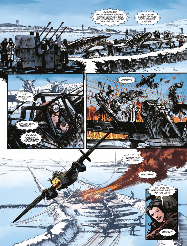 Battle Action #8 (2024 Series) - Johnny Red by Garth Ennis and Keith Burns