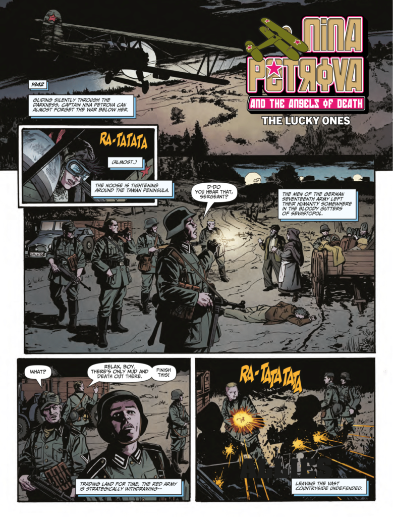 Battle Action #8 (2024 Series) - Nina Petrova by Torunn Grønbekk and Patrick Goddard