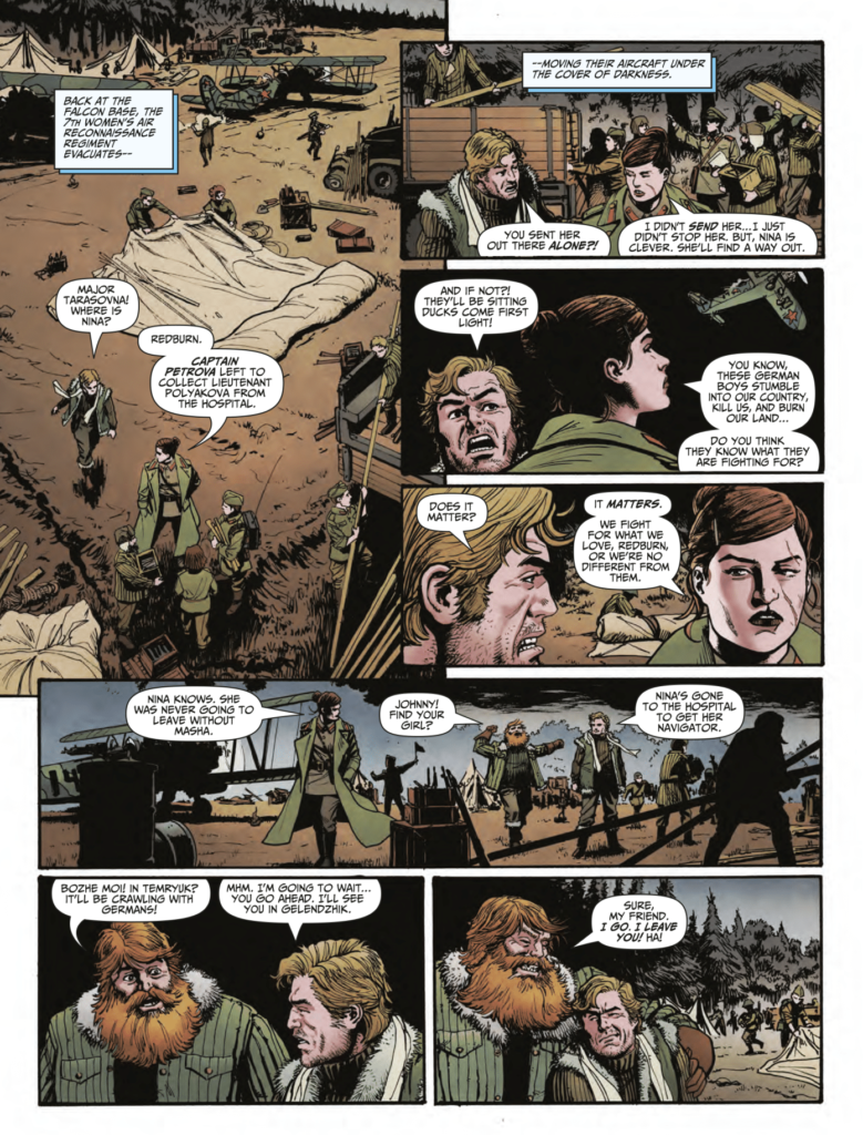 Battle Action #8 (2024 Series) - Nina Petrova by Torunn Grønbekk and Patrick Goddard
