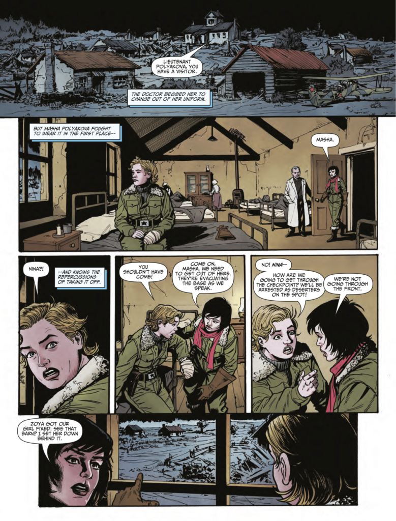 Battle Action #8 (2024 Series) - Nina Petrova by Torunn Grønbekk and Patrick Goddard