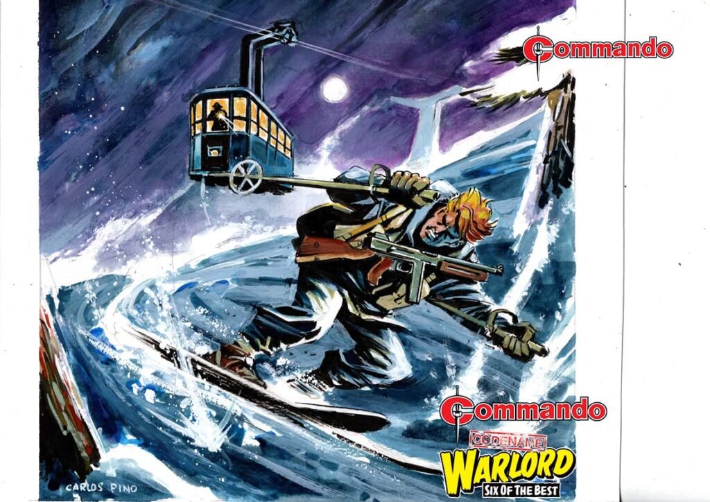 Commando 5841: Codename Warlord: Six of the Best Story: Dominic Teague Art and Cover: Carlos Pino