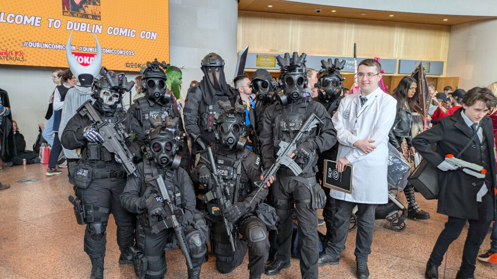 Dublin Comic Con - Spring Edition 2025 - Ireland One for One Call of Duty and SCP | Photo: James Bacon