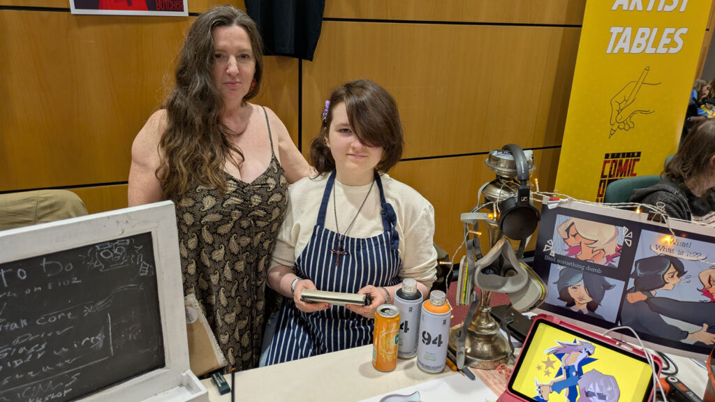 Dublin Comic Con - Spring Edition 2025 - Nora and Mary Sue | Photo: James Bacon