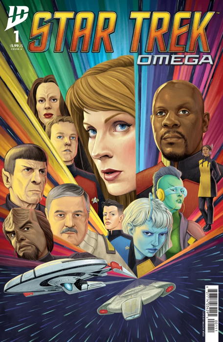 Star Trek: Omega #1 Cover A by Malachi Ward