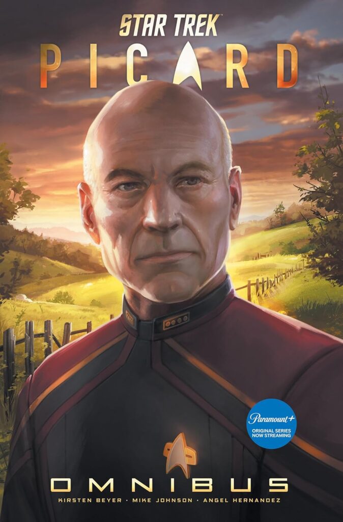 Star Trek: Picard Omnibus
by Kirsten Beyer, Mike Johnson (Writers), Angel Hernandez (Artist)
Out: 14th October 2025