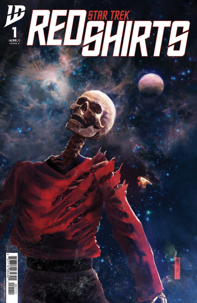 STAR TREK: RED SHIRTS #1 Cover A art by Chris Shehan