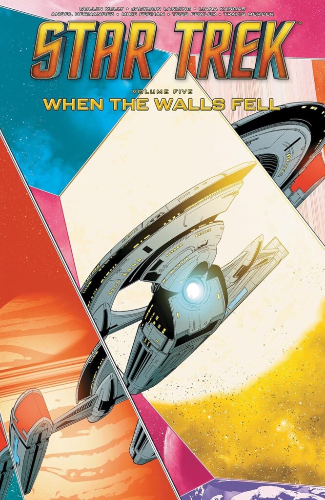 Star Trek Volume 5: When the Walls Fell
Out: 30th September 2025
by Collin Kelly, Jackson Lanzing (Writers), Liana Kangas, Angel Hernandez, Mike Feehan, Tess Fowler, and Travis Mercer (Artists)