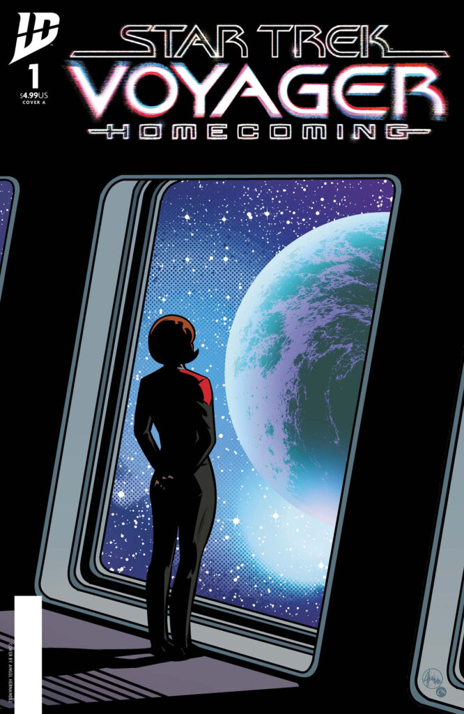 Star Trek: Voyager - Homecoming Cover A art by Angel Hernandez, Charlie Kirchoff