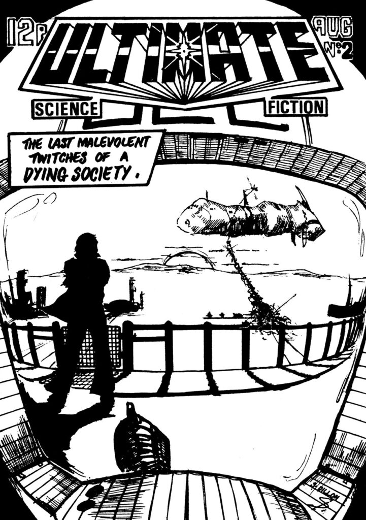 Ultimate Science Fiction #2 by Neil Bailey and Steve Dillon (1977) - Cover