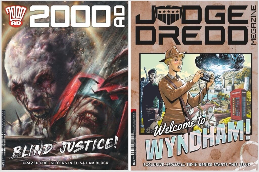 2000AD Prog 2424 and Judge Dredd Megazine 478