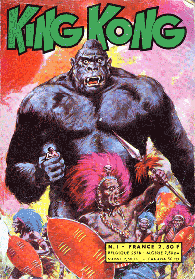 King Kong No. 1 - "La naissance d'un monstre" - 1972 reprint of Mytek the Mighty