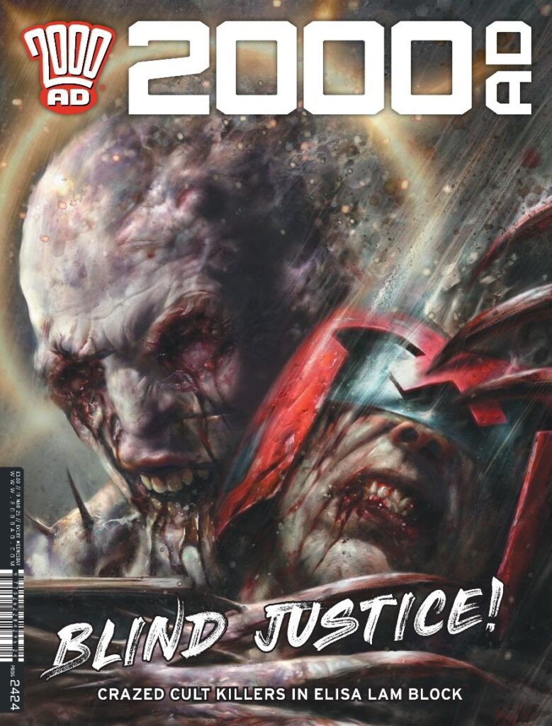 2000AD Prog 2424 - cover by Nick Percival
