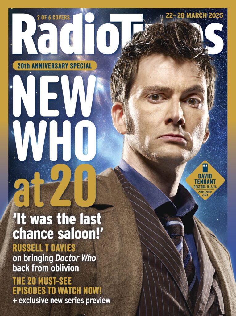 Radio Times cover dated 22nd – 28th March 2025 - David Tennant Cover