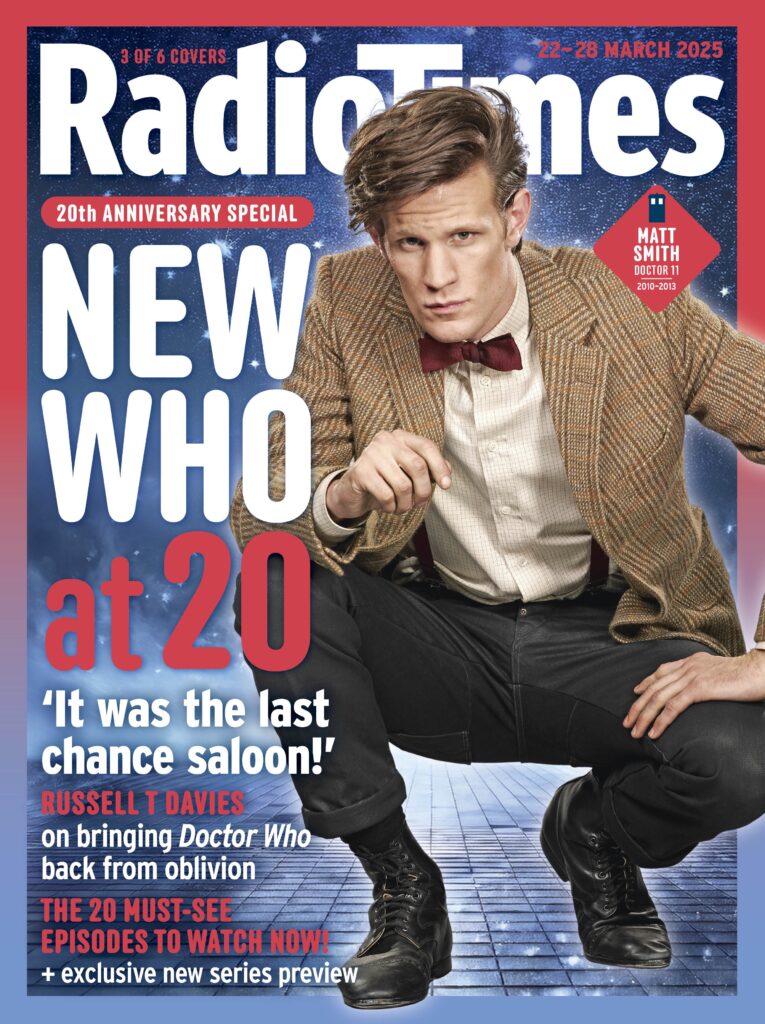 Radio Times cover dated 22nd – 28th March 2025 - Matt Smith Cover