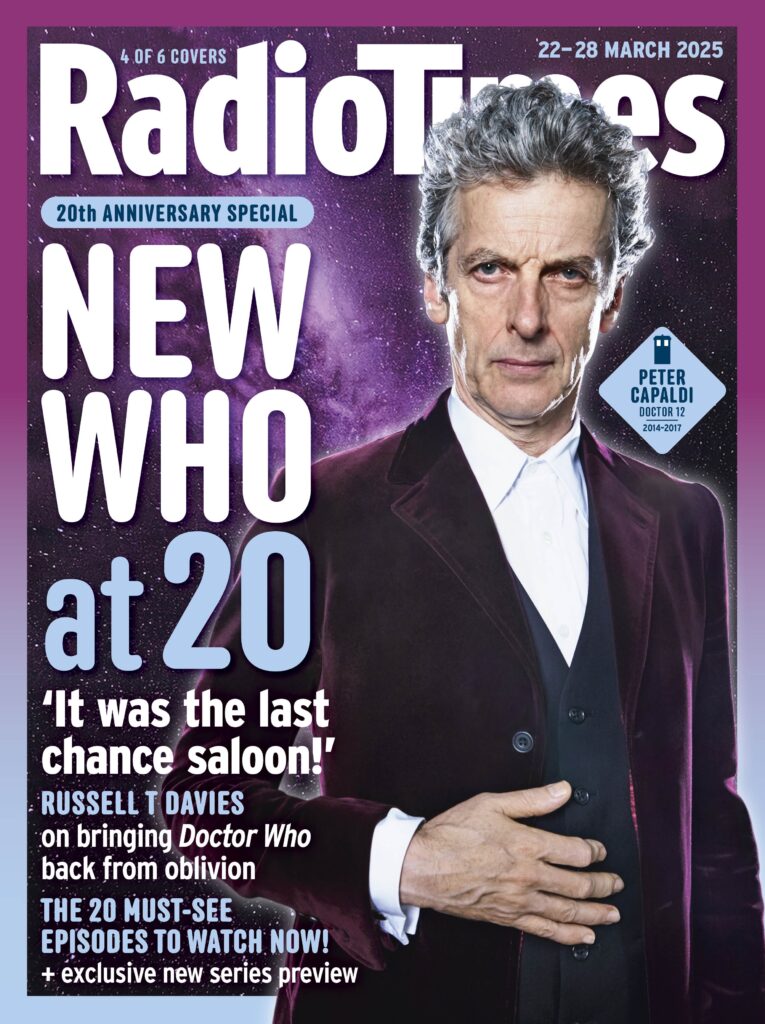 Radio Times cover dated 22nd – 28th March 2025 - Peter Capaldi Cover