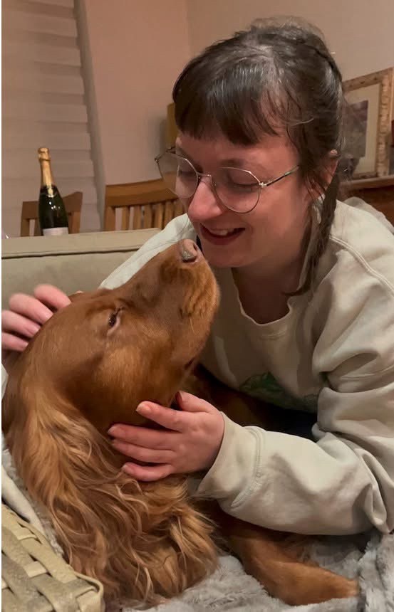 Comic creator RE Burke, aka Becky Burke. Photo via Becky’s family 
