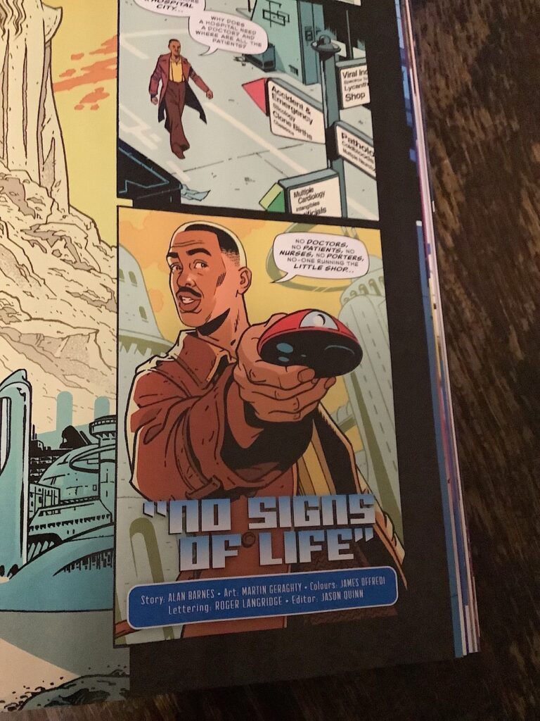 Doctor Who Magazine 615 - “No Signs of Life” from Alan Barnes, Martin Geraghty et al 