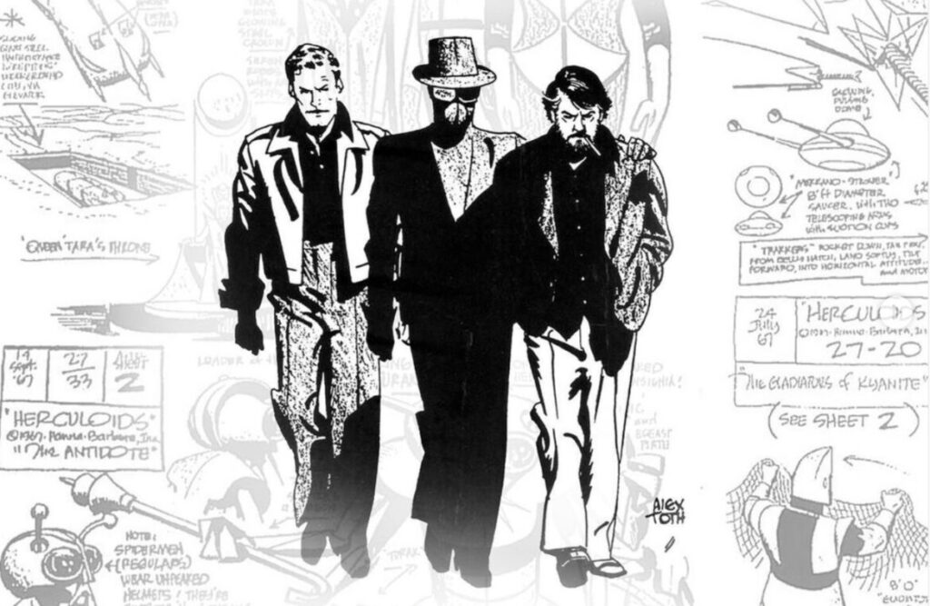 Alex Toth Character Art