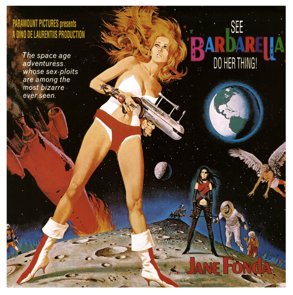Barbarella Film Poster (1968) by Robert E. McGinnis
