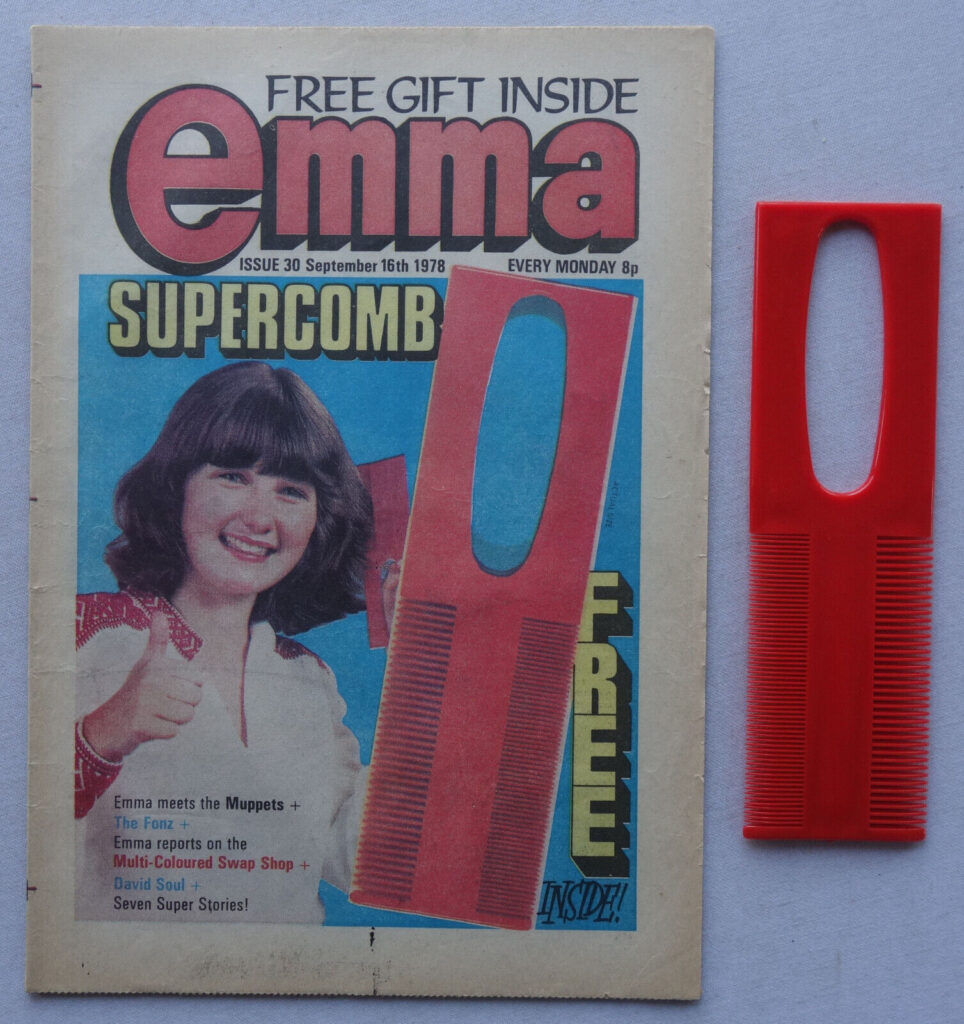 Emma No. 30 cover dated 16th September 1978 With Free Gift - Supercomb