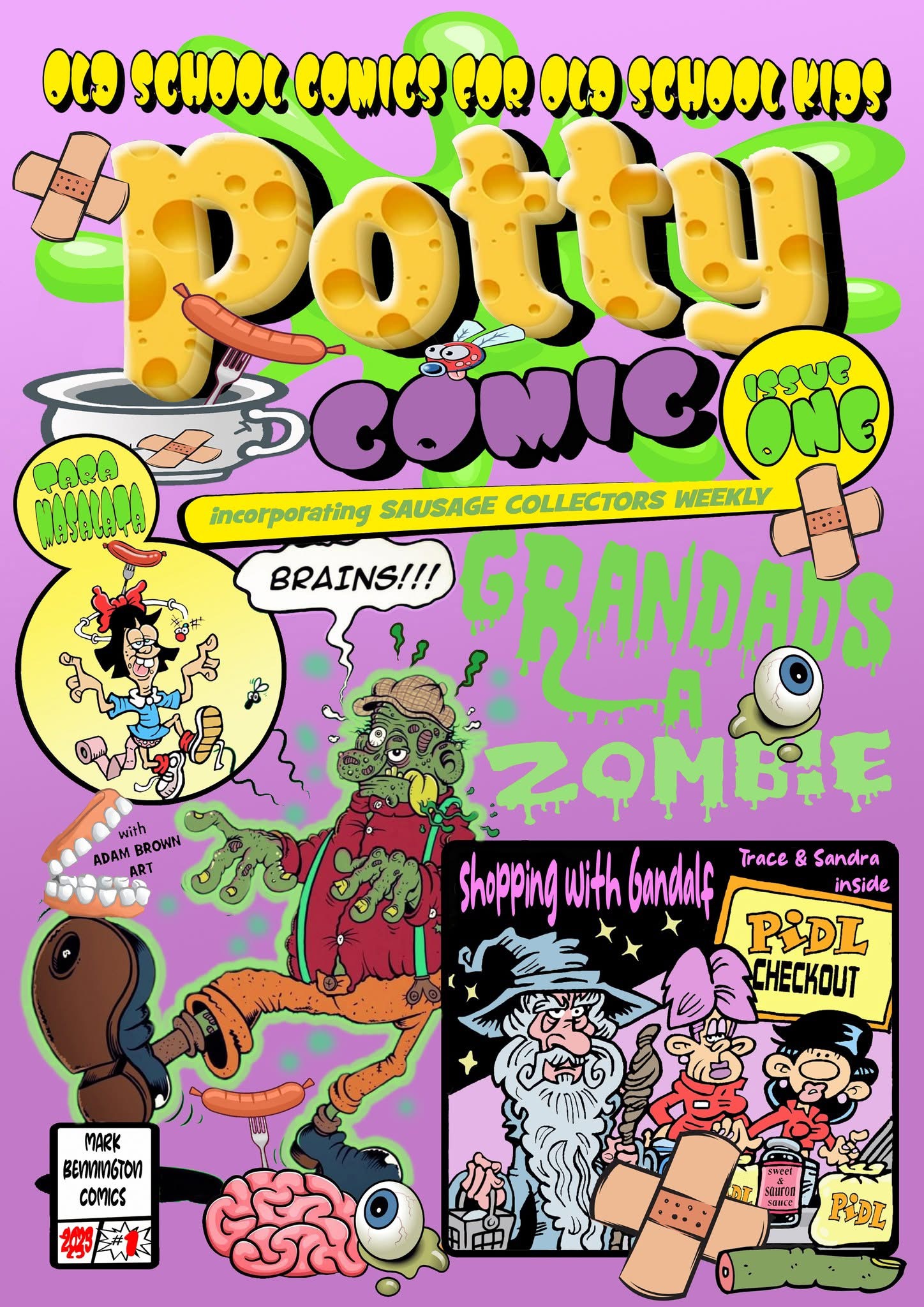 Potty Comic Number One by Mark Bennington