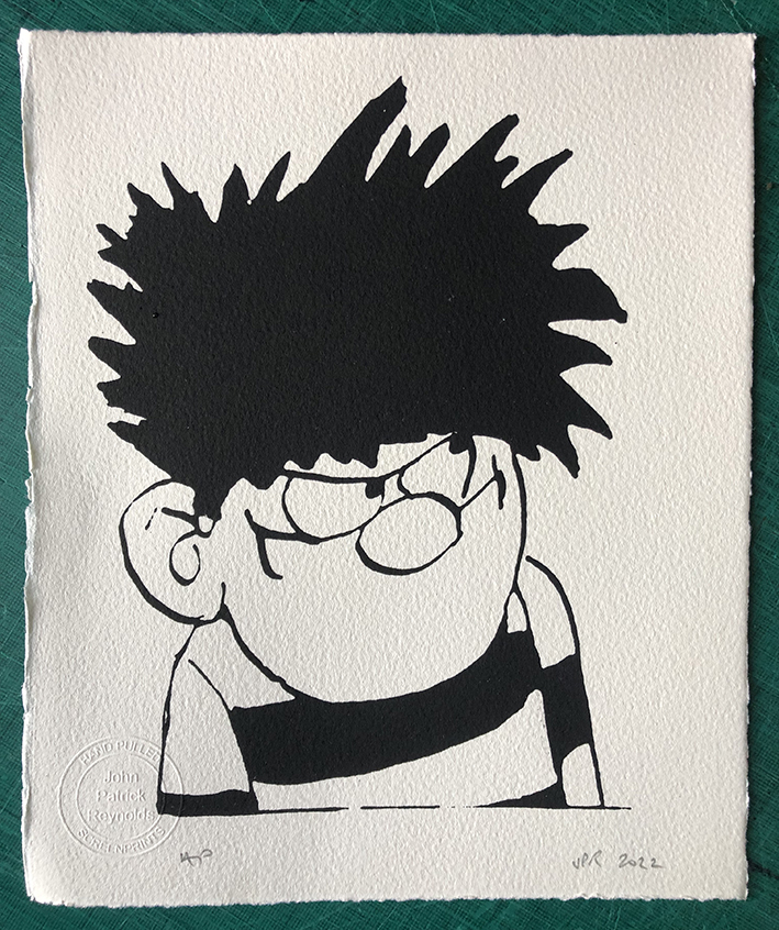 John Patrick Reynolds Screenprints 2025 - Dennis the Menace
